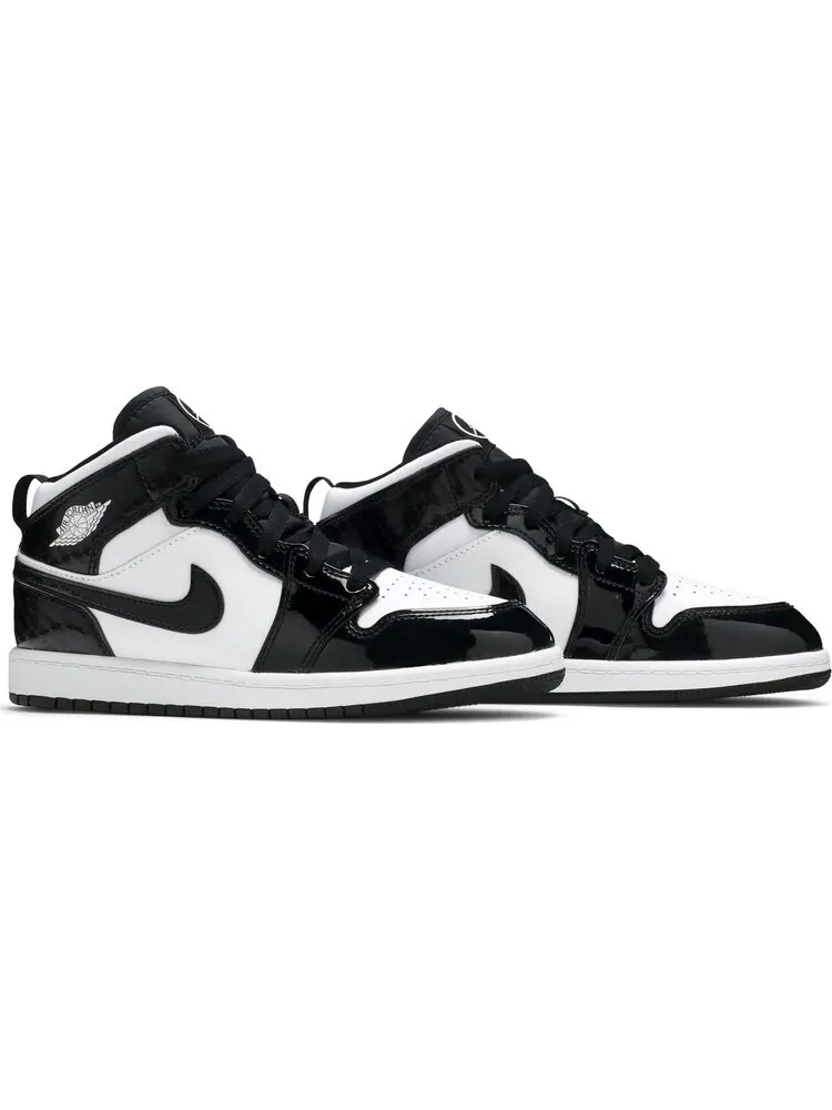 Кроссовки Air Jordan 1 Mid SE PS All Star 2021 — изображение 8 из 8, черный