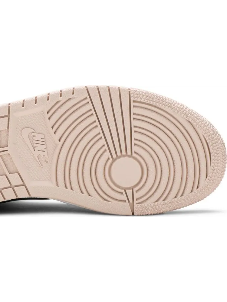 Кроссовки Wmns Air Jordan 1 Mid SE Particle Beige — изображение 5 из 8, коричневый