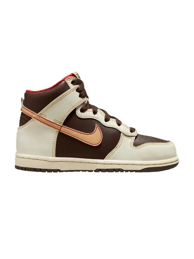 Кроссовки Nike Dunk High PS Baroque Brown — изображение 1 из 1, коричневый