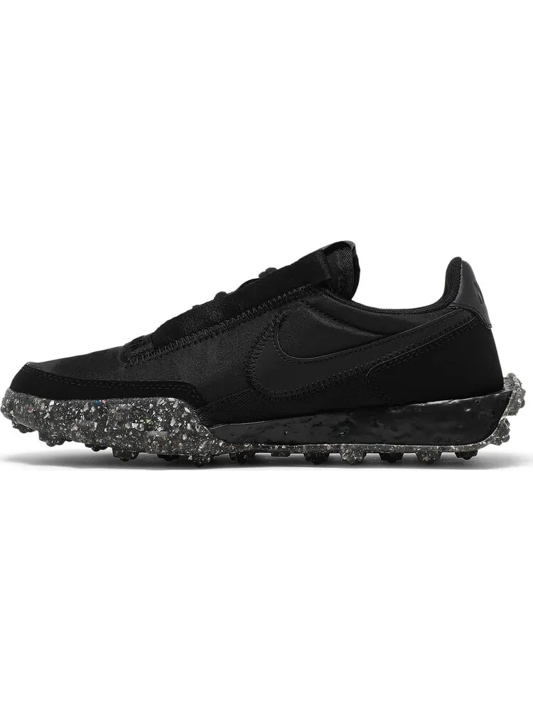 Кроссовки Nike Wmns Waffle Racer Crater 'Black' — изображение 3 из 8, черный
