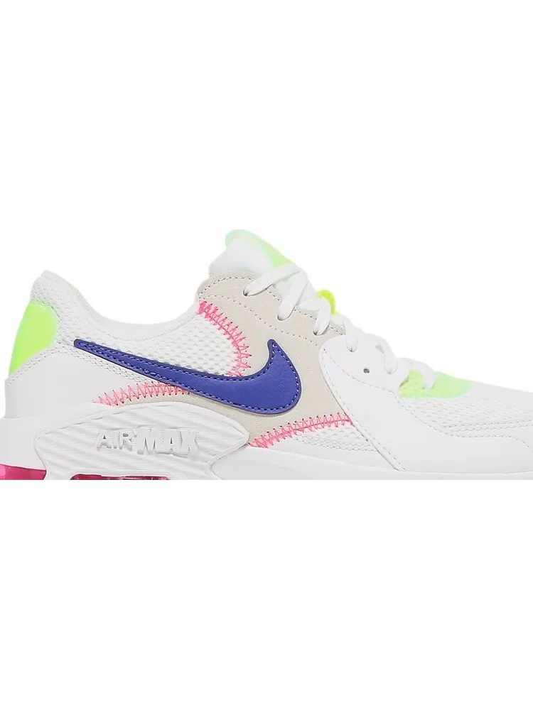 Кроссовки Nike Wmns Air Max Excee 'White Pink Indigo' — изображение 2 из 8, белый