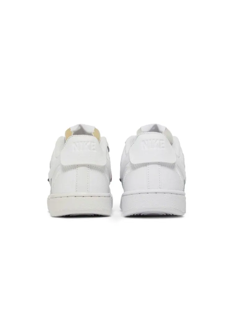Кроссовки Nike Wmns Court Vision Low 'Valentine's Day - White Volt' — изображение 7 из 9, белый/белый/черный