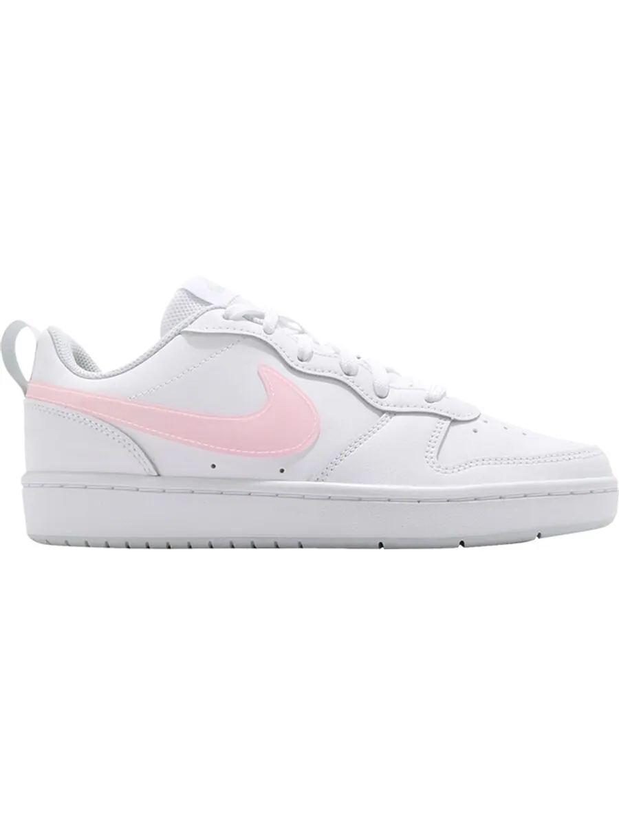 Кроссовки Nike Court Borough Low 2 GS 'Arctic Punch' — изображение 1 из 1, белый/розовый