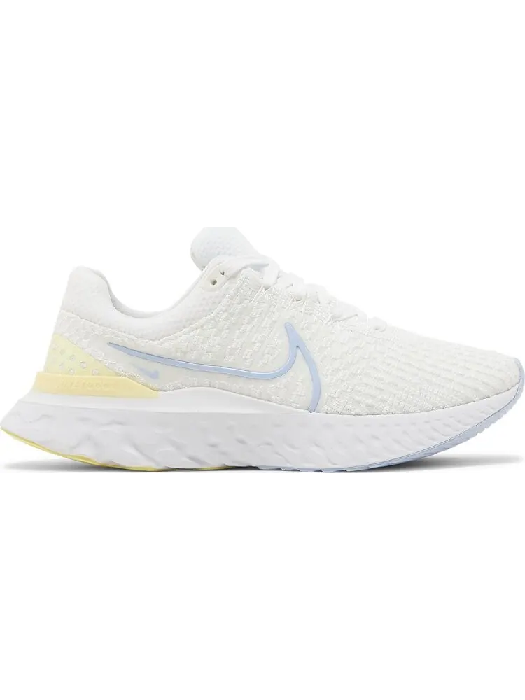 Кроссовки Nike Wmns React Infinity Run Flyknit 3 'White Light Marine' — изображение 1 из 8, белый