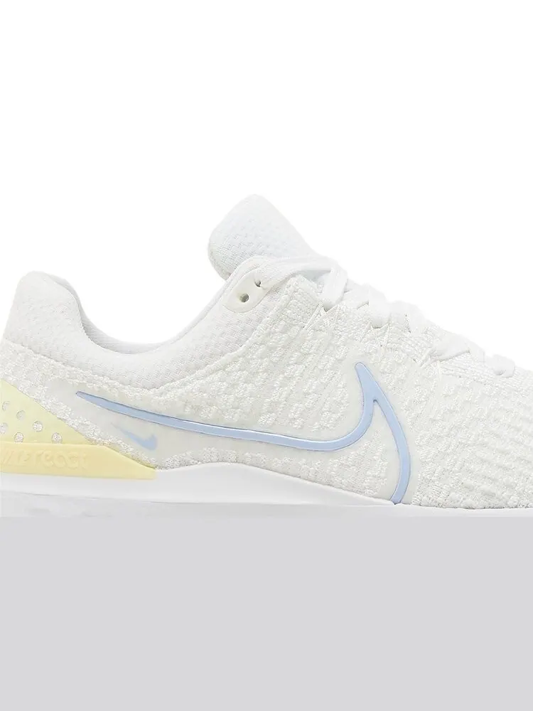 Кроссовки Nike Wmns React Infinity Run Flyknit 3 'White Light Marine' — изображение 2 из 8, белый