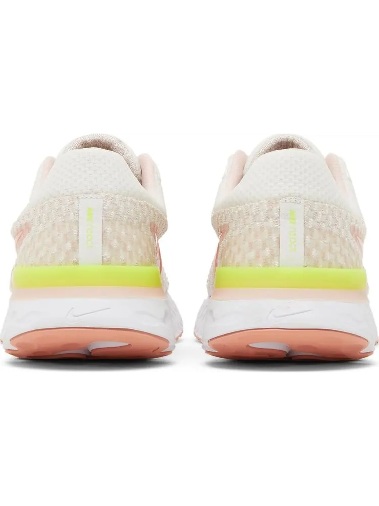 Кроссовки Nike Wmns React Infinity Run Flyknit 3 'Sail Light Madder Root' — изображение 6 из 8, розовый