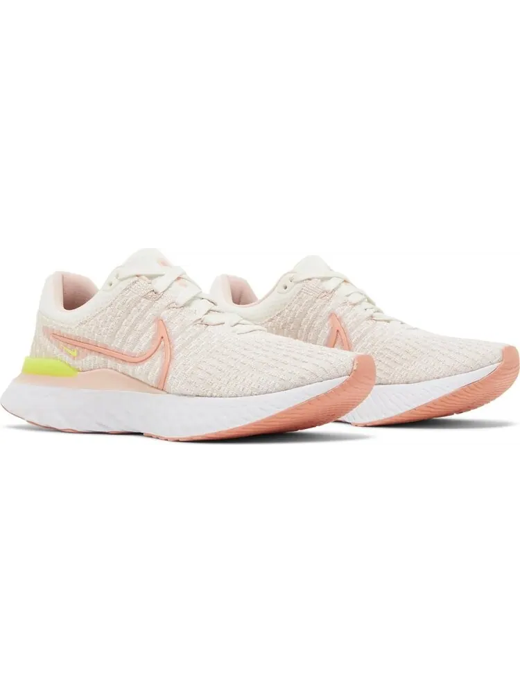 Кроссовки Nike Wmns React Infinity Run Flyknit 3 'Sail Light Madder Root' — изображение 8 из 8, розовый