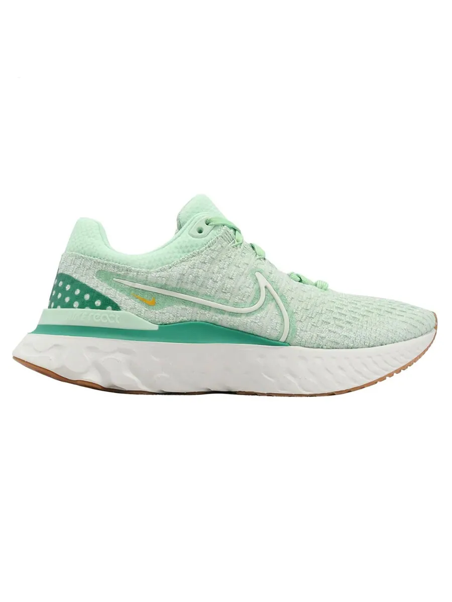 Кроссовки Nike Wmns React Infinity Run Flyknit 3 — изображение 1 из 1, светло-зеленый