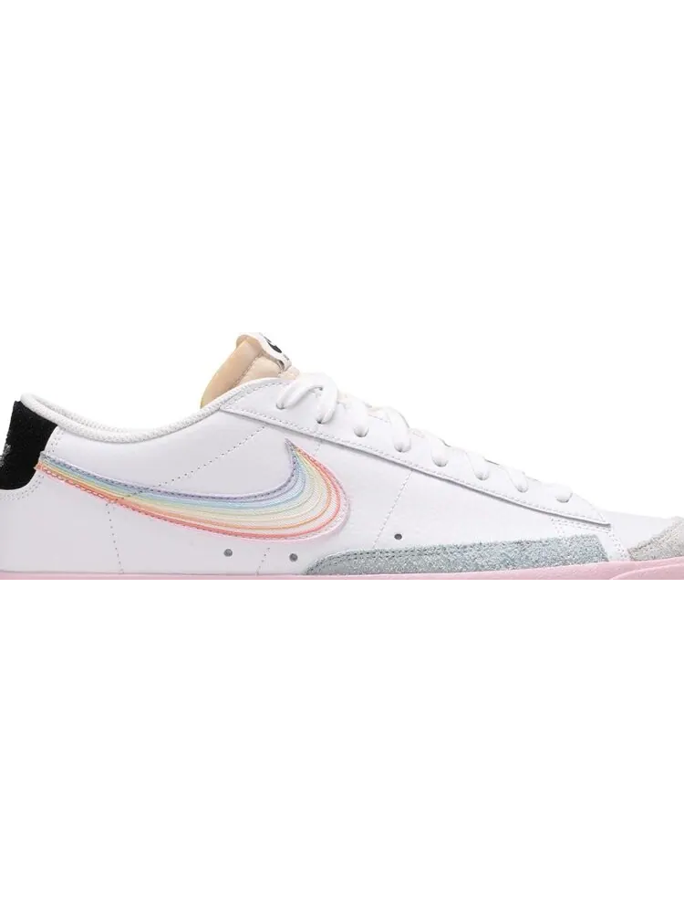 Кроссовки Nike Blazer Low '77 Vintage 'Be True' — изображение 2 из 8, белый