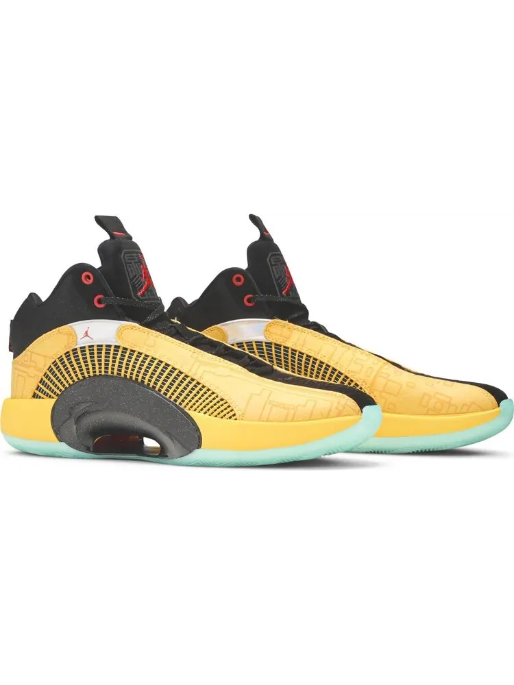 Кроссовки Air Jordan 35 Dynasties — изображение 8 из 8, желтый