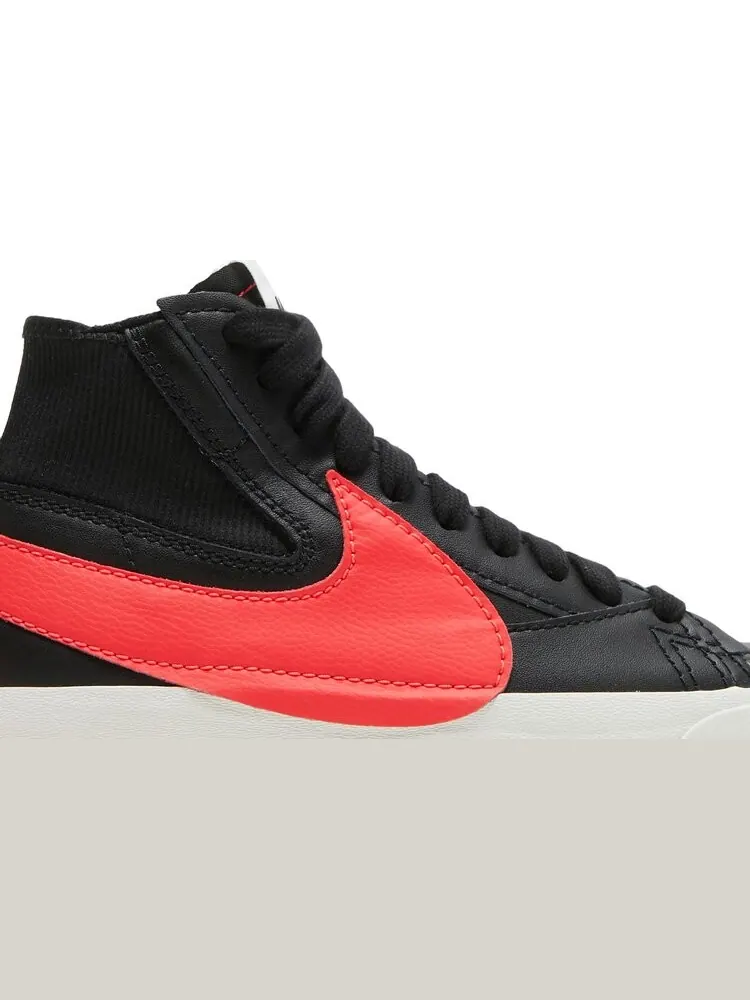 Кроссовки Nike Blazer Mid '77 Jumbo 'Black Bright Crimson' — изображение 2 из 8, черный