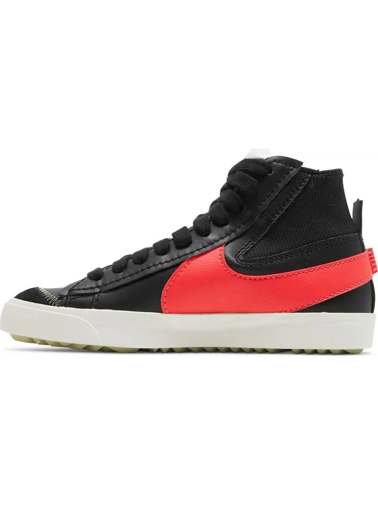 Кроссовки Nike Blazer Mid '77 Jumbo 'Black Bright Crimson' — изображение 3 из 8, черный
