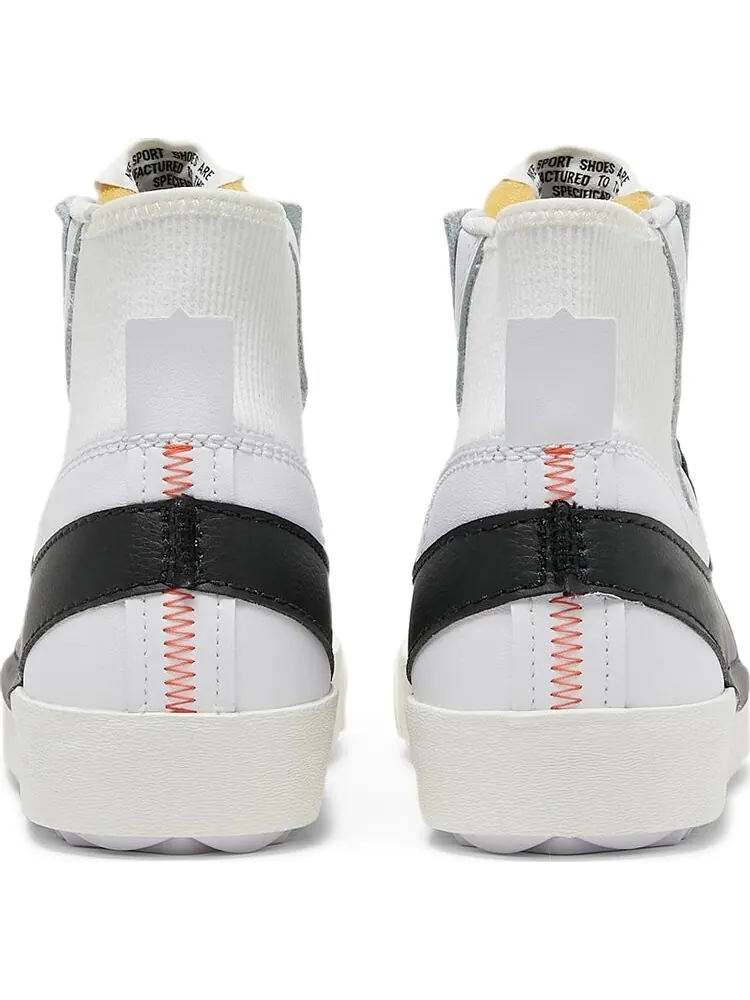 Кроссовки Nike Blazer Mid '77 Jumbo 'White Black' — изображение 5 из 7, белый