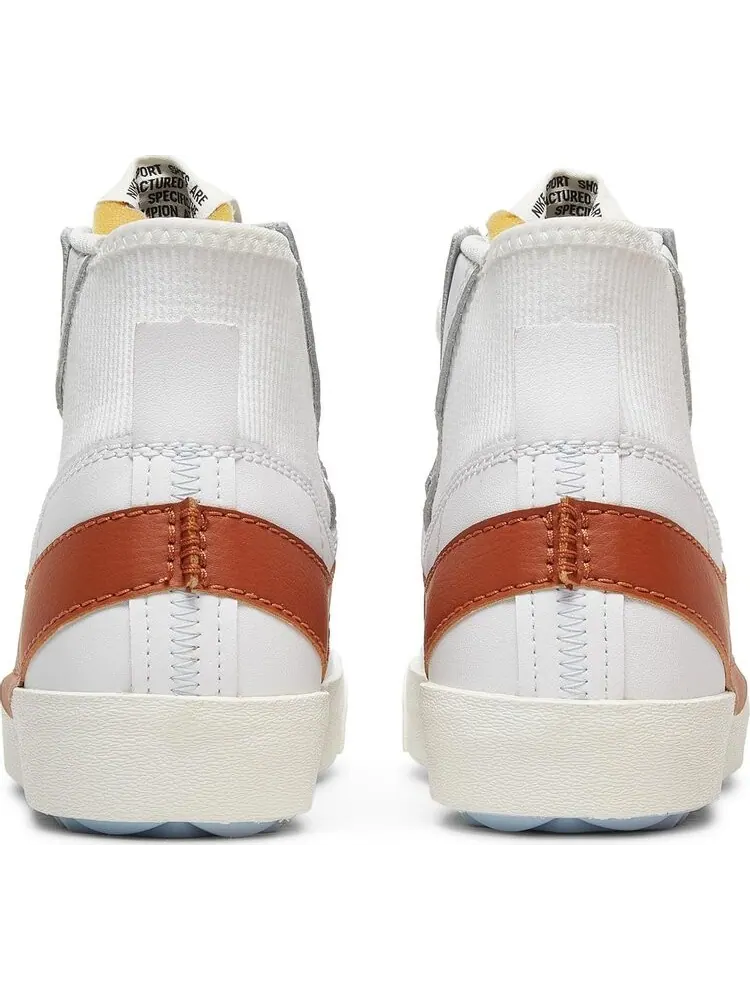 Кроссовки Nike Blazer Mid '77 Jumbo 'Dark Russet' — изображение 6 из 8, белый