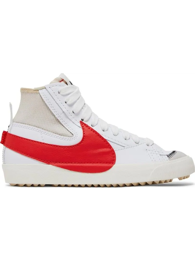 Кроссовки Nike Blazer Mid '77 Jumbo 'White Habanero Red' — изображение 1 из 8, белый