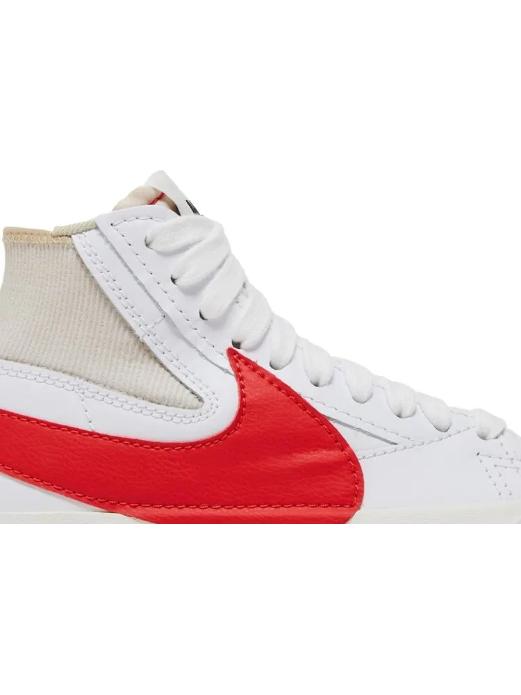 Кроссовки Nike Blazer Mid '77 Jumbo 'White Habanero Red' — изображение 2 из 8, белый