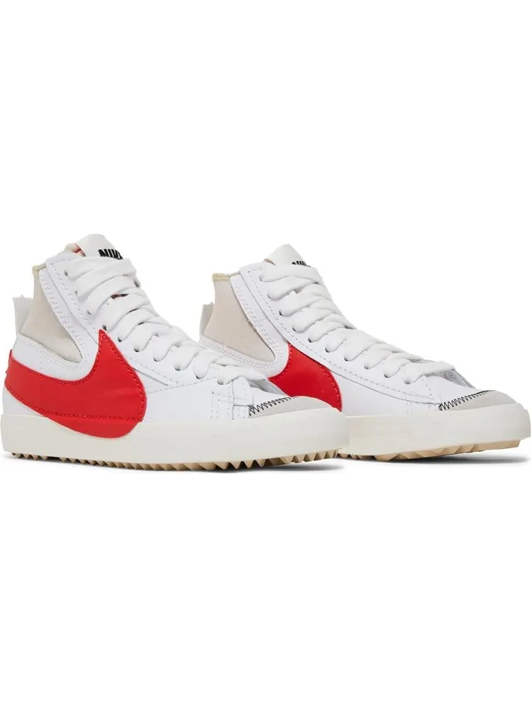 Кроссовки Nike Blazer Mid '77 Jumbo 'White Habanero Red' — изображение 8 из 8, белый