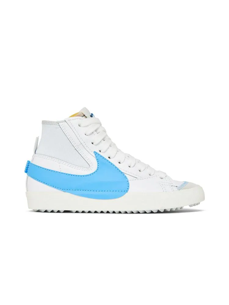 Кроссовки Nike Blazer Mid '77 Jumbo 'White University Blue' Sample — изображение 2 из 9, белый/синий//черный