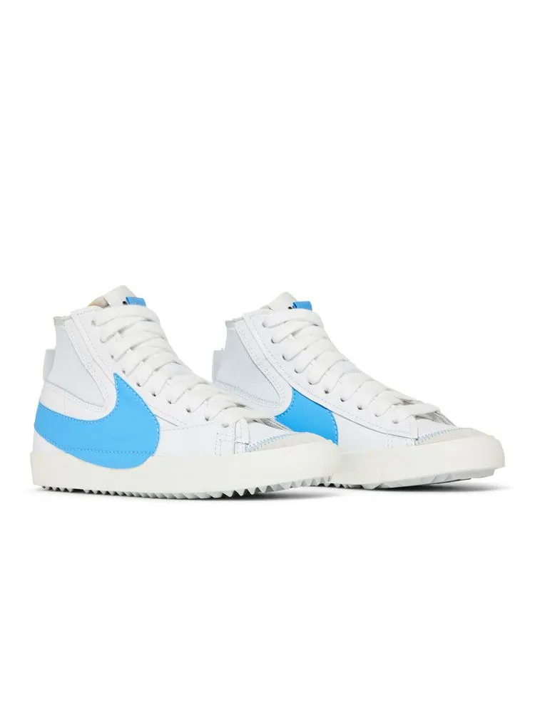 Кроссовки Nike Blazer Mid '77 Jumbo 'White University Blue' Sample — изображение 9 из 9, белый/синий//черный