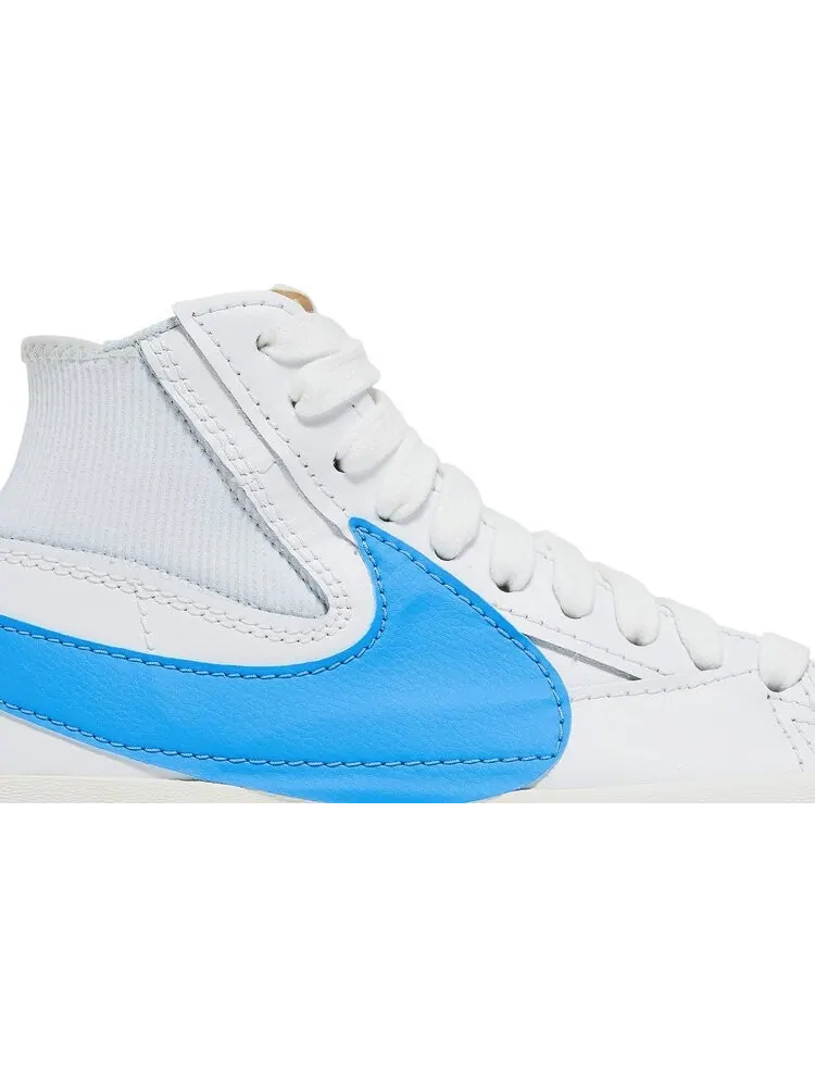 Кроссовки Nike Blazer Mid '77 Jumbo 'White University Blue' — изображение 2 из 8, белый
