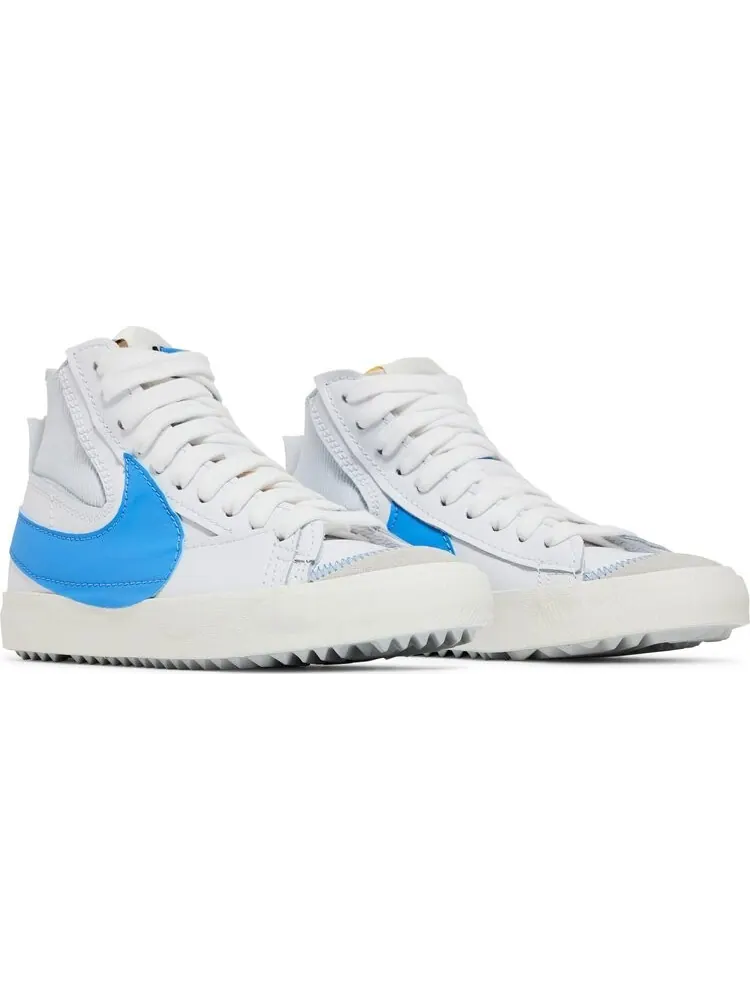 Кроссовки Nike Blazer Mid '77 Jumbo 'White University Blue' — изображение 8 из 8, белый