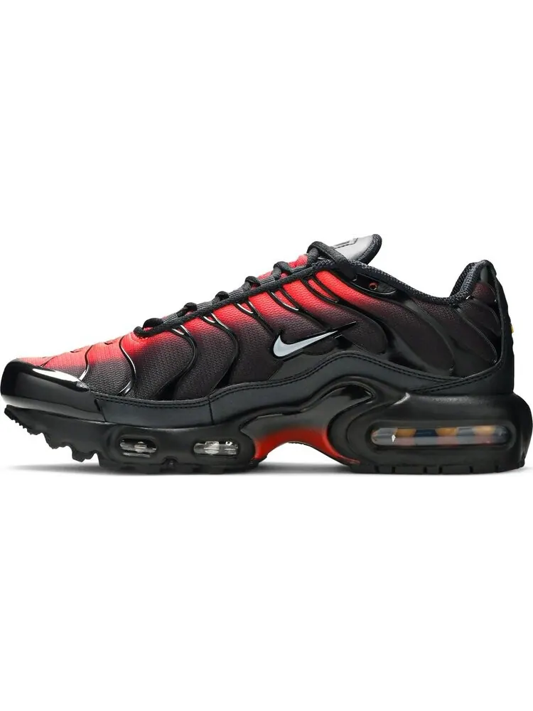 Кроссовки Nike Air Max Plus GS 'Black Crimson' — изображение 3 из 8, черный