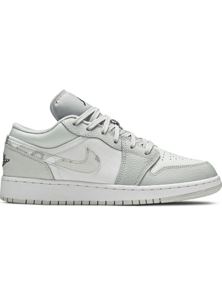 Кроссовки Air Jordan 1 Low SE GS White Camo — изображение 1 из 8, белый