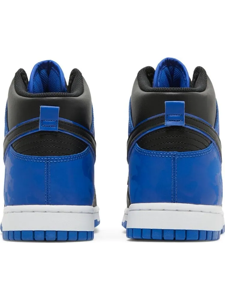 Кроссовки Nike Dunk High SE 'Hyper Royal Camo' — изображение 6 из 8, черный