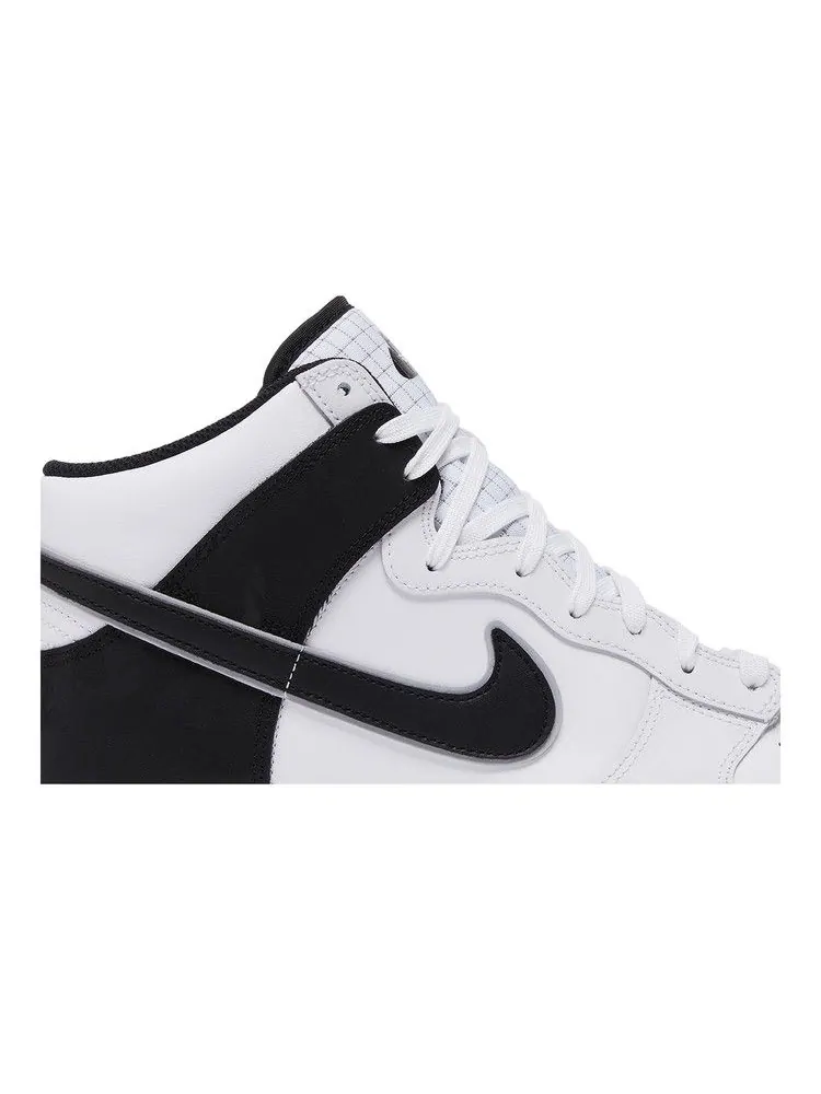 Кроссовки Nike Dunk High SE — изображение 2 из 8, белый черный