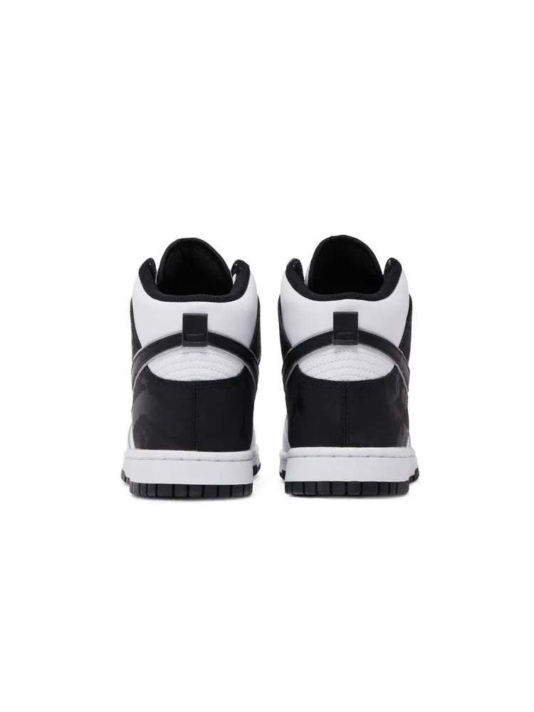 Кроссовки Nike Dunk High SE — изображение 6 из 8, белый черный