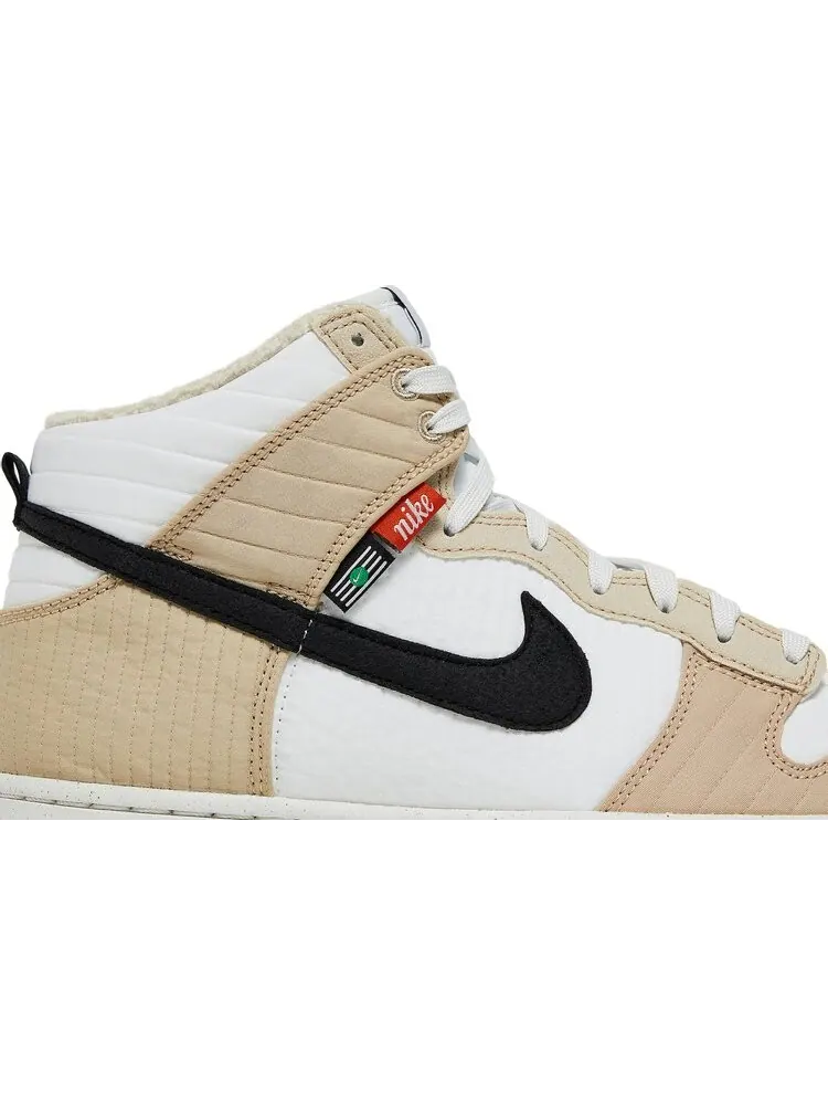 Кроссовки Nike Dunk High Next Nature 'Toasty - Rattan' — изображение 2 из 8, коричневый