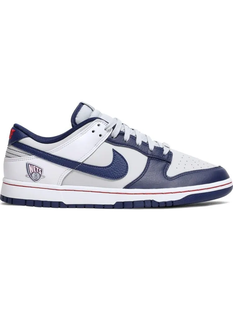 Кроссовки Nike NBA x Dunk Low EMB '75th Anniversary - Nets' — изображение 1 из 10, белый