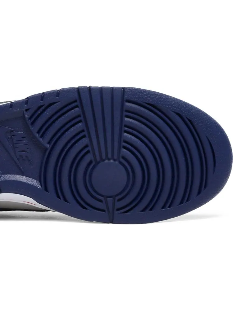 Кроссовки Nike NBA x Dunk Low EMB '75th Anniversary - Nets' — изображение 5 из 10, белый