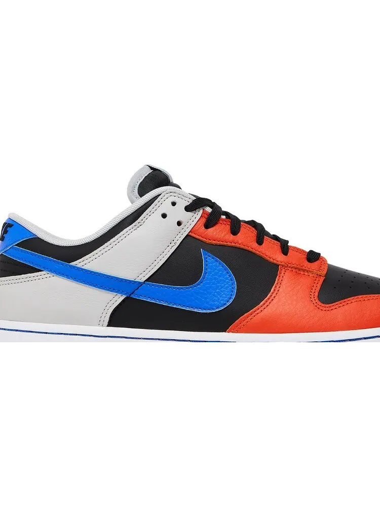 Кроссовки Nike NBA x Dunk Low EMB '75th Anniversary - Knicks' — изображение 2 из 10, оранжевый