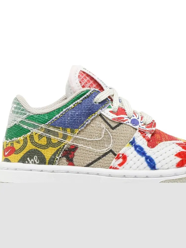 Кроссовки Nike Dunk Low SP TD 'City Market' — изображение 2 из 8, мульти