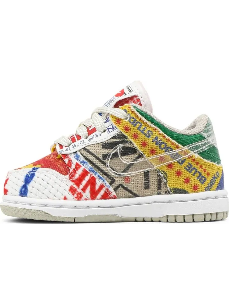 Кроссовки Nike Dunk Low SP TD 'City Market' — изображение 3 из 8, мульти