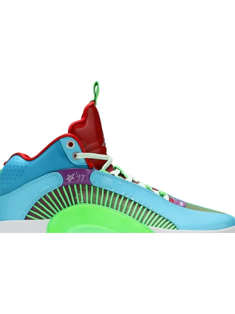 Кроссовки Jayson Tatum x Air Jordan 35 PF Greatest Gift — изображение 2 из 8, синий