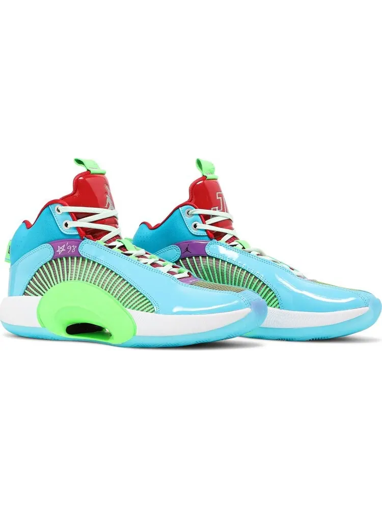 Кроссовки Jayson Tatum x Air Jordan 35 Greatest Gift — изображение 8 из 8, синий