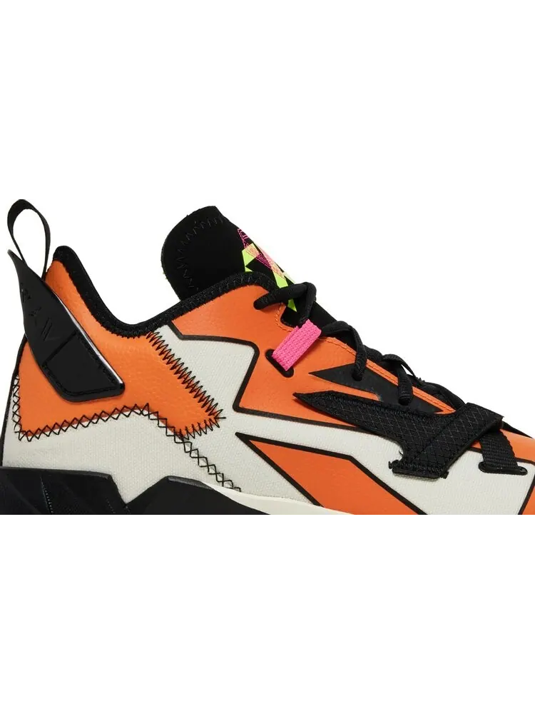 Кроссовки Jordan Why Not Zer0.4 PF Shattered Backboard — изображение 2 из 8, оранжевый