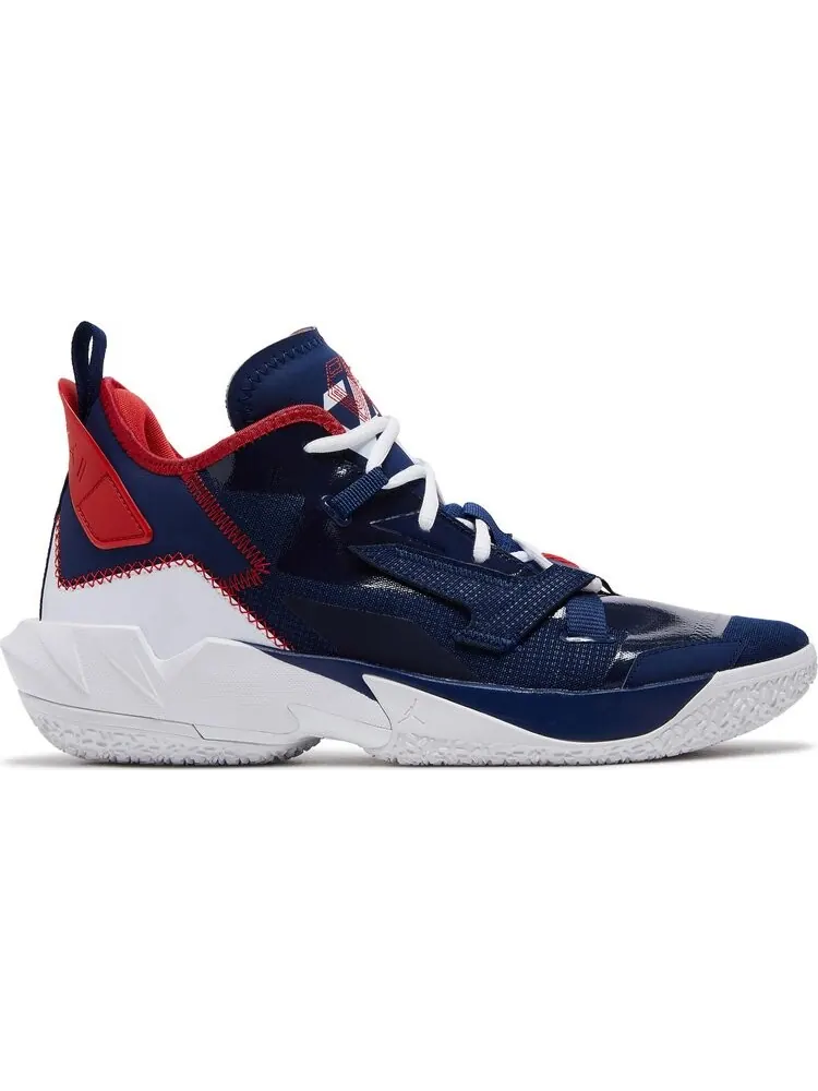 Кроссовки Jordan Why Not Zer0.4 Washington Wizards — изображение 1 из 8, синий