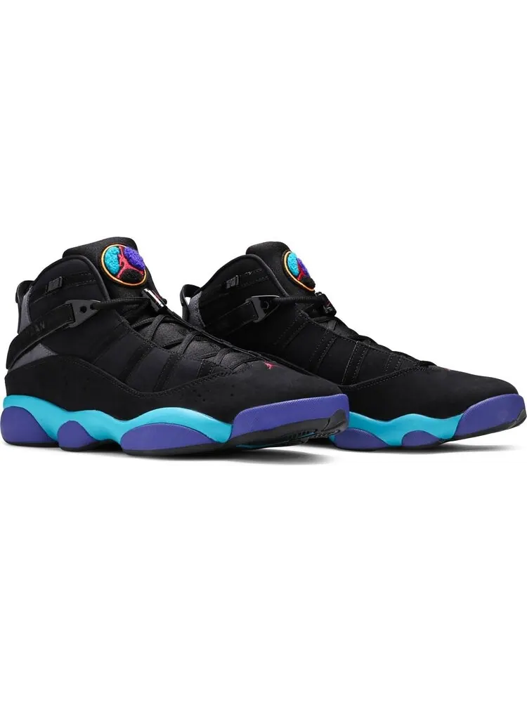 Кроссовки Jordan 6 Rings Aqua — изображение 8 из 8, черный