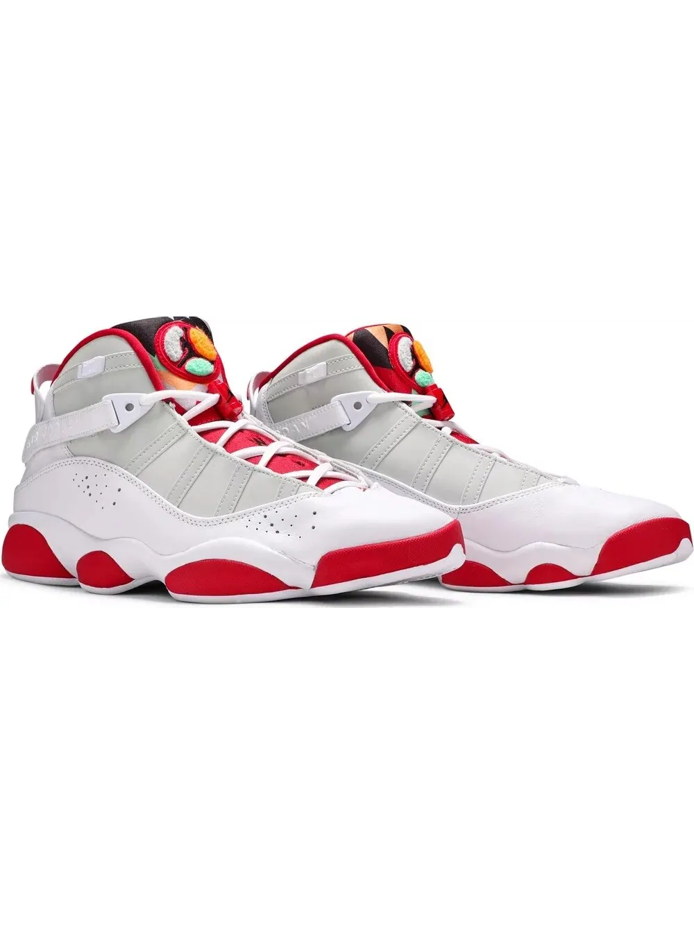 Кроссовки Nike Air Jordan 6 Rings Hare — изображение 3 из 5, красный/белый