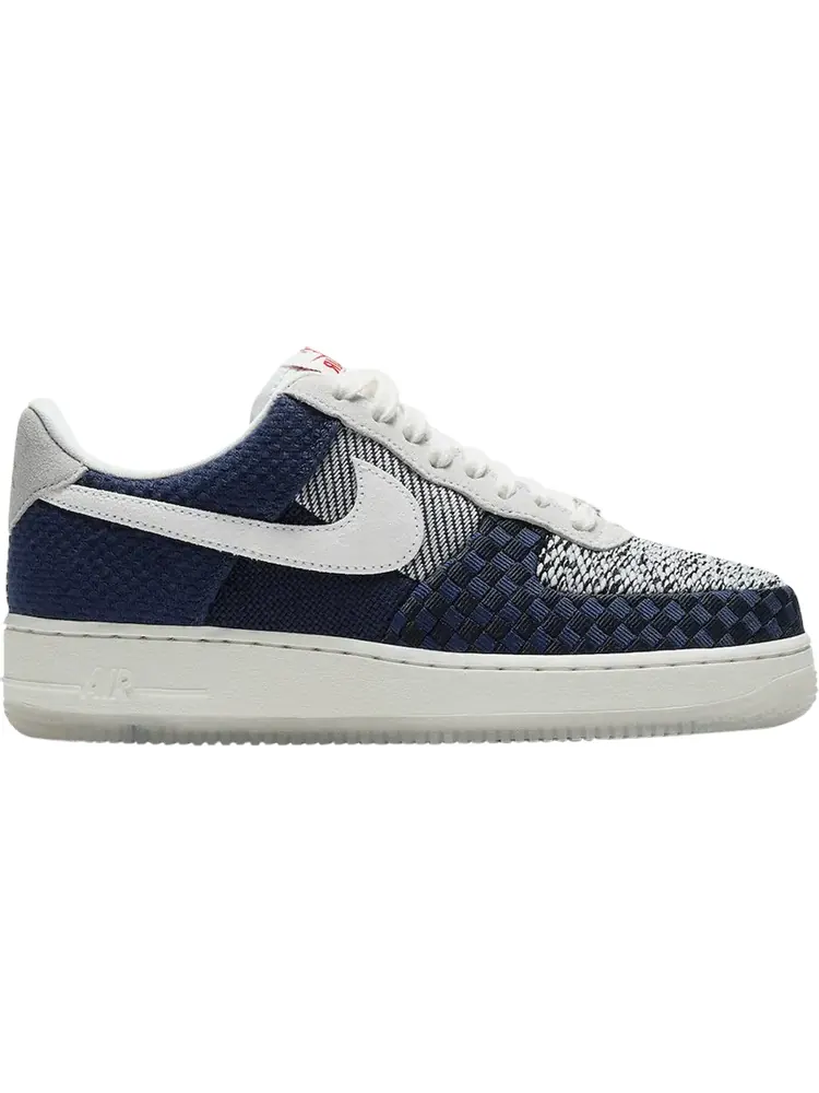 Кроссовки Nike Wmns Air Force 1 Low '07 LV8 'Sashiko' — изображение 1 из 1, синий