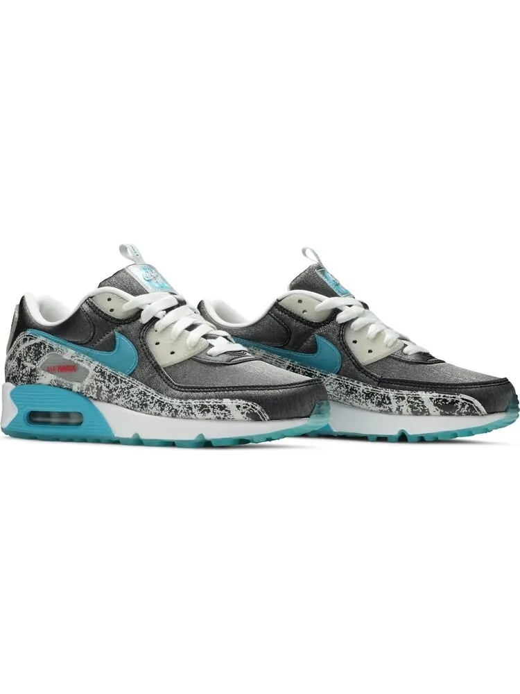 Кроссовки Nike Wmns Air Max 90 SE 'Rice Ball' — изображение 8 из 8, серый