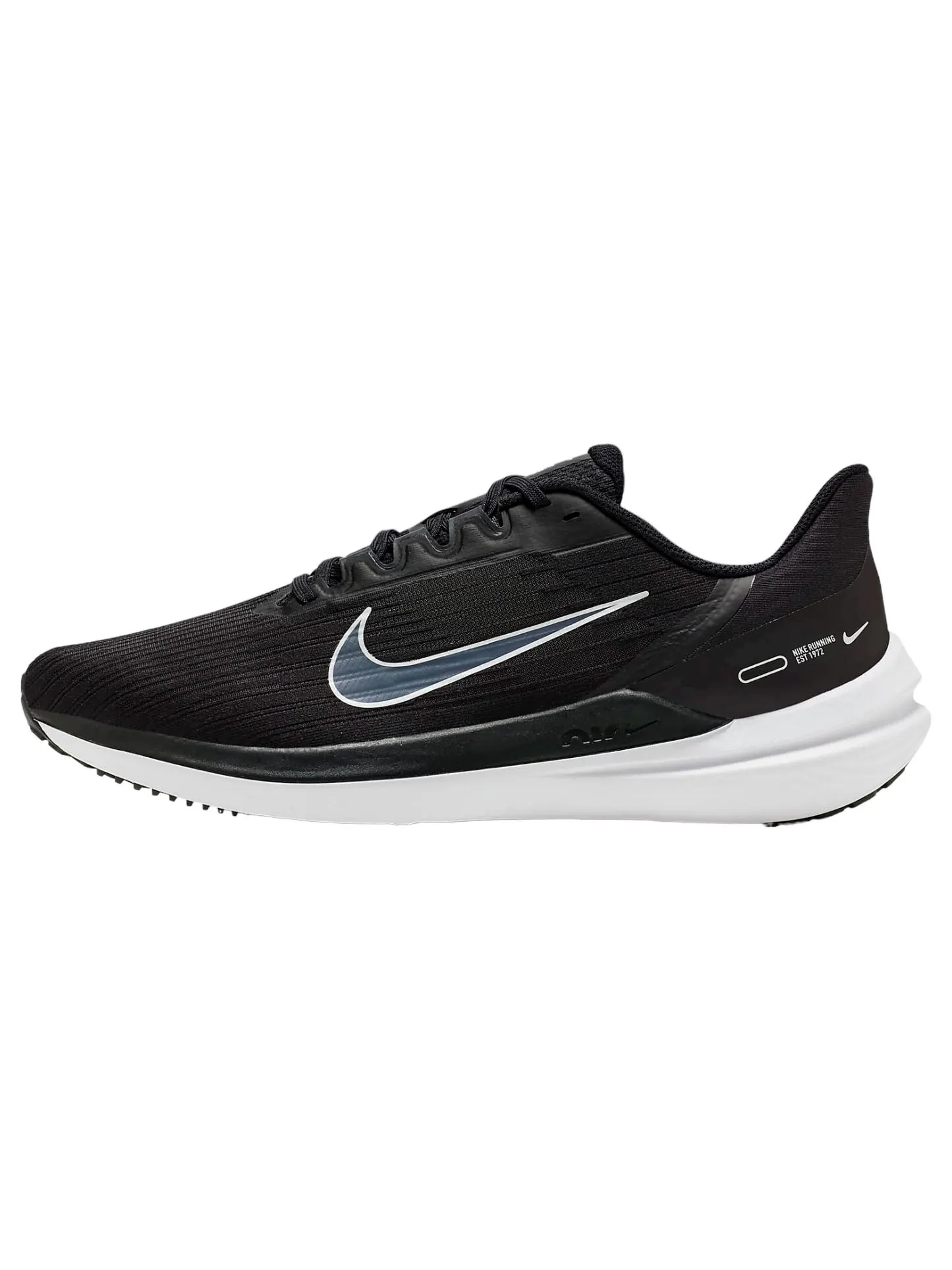 Кроссовки Nike Winflo 9 — изображение 1 из 7, черный/белый