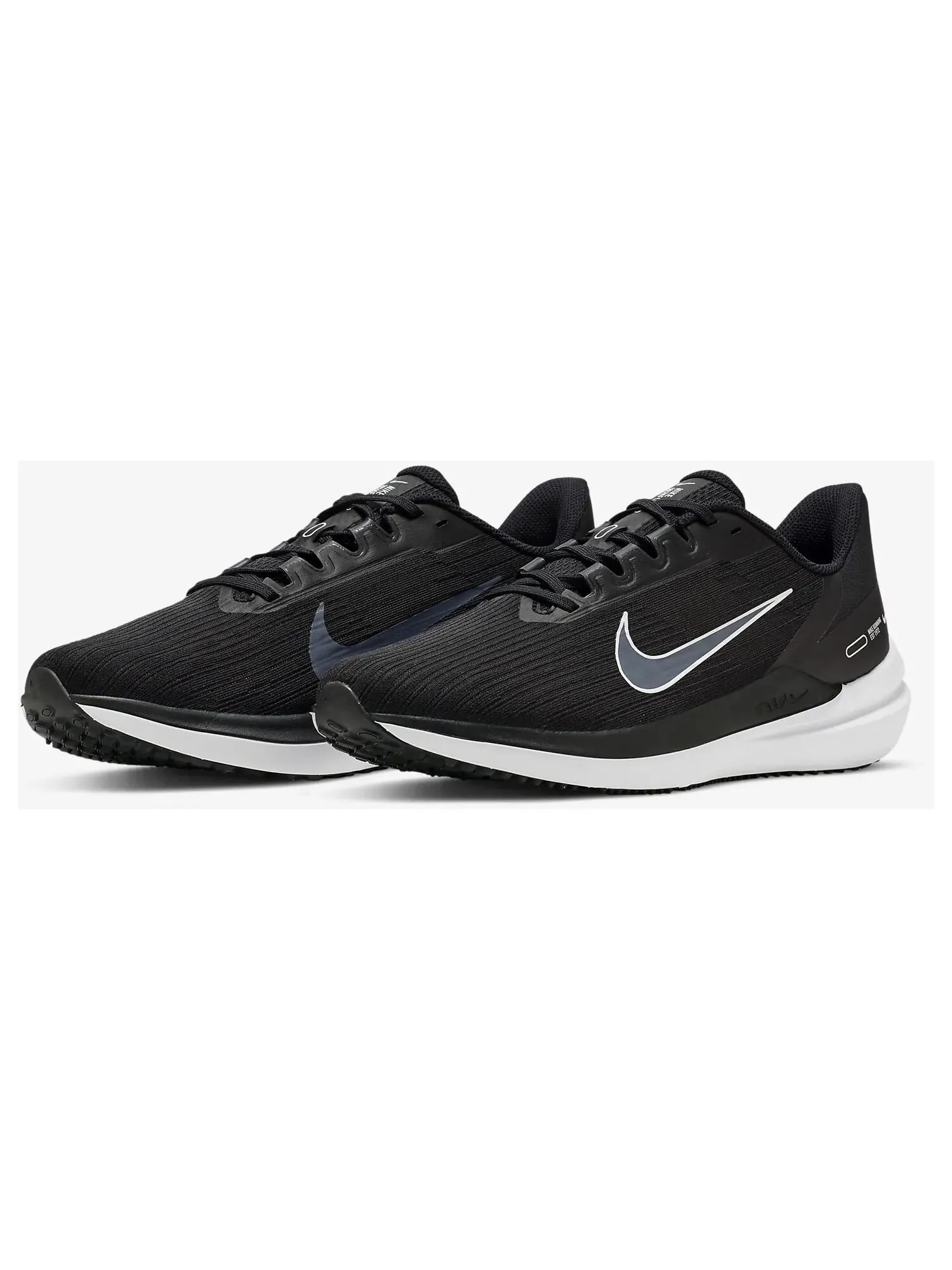 Кроссовки Nike Winflo 9 — изображение 2 из 7, черный/белый