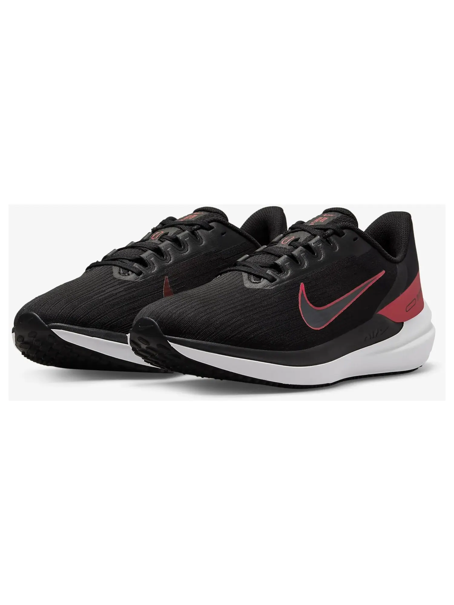 Кроссовки Nike Winflo 9 — изображение 2 из 7, черный/красный