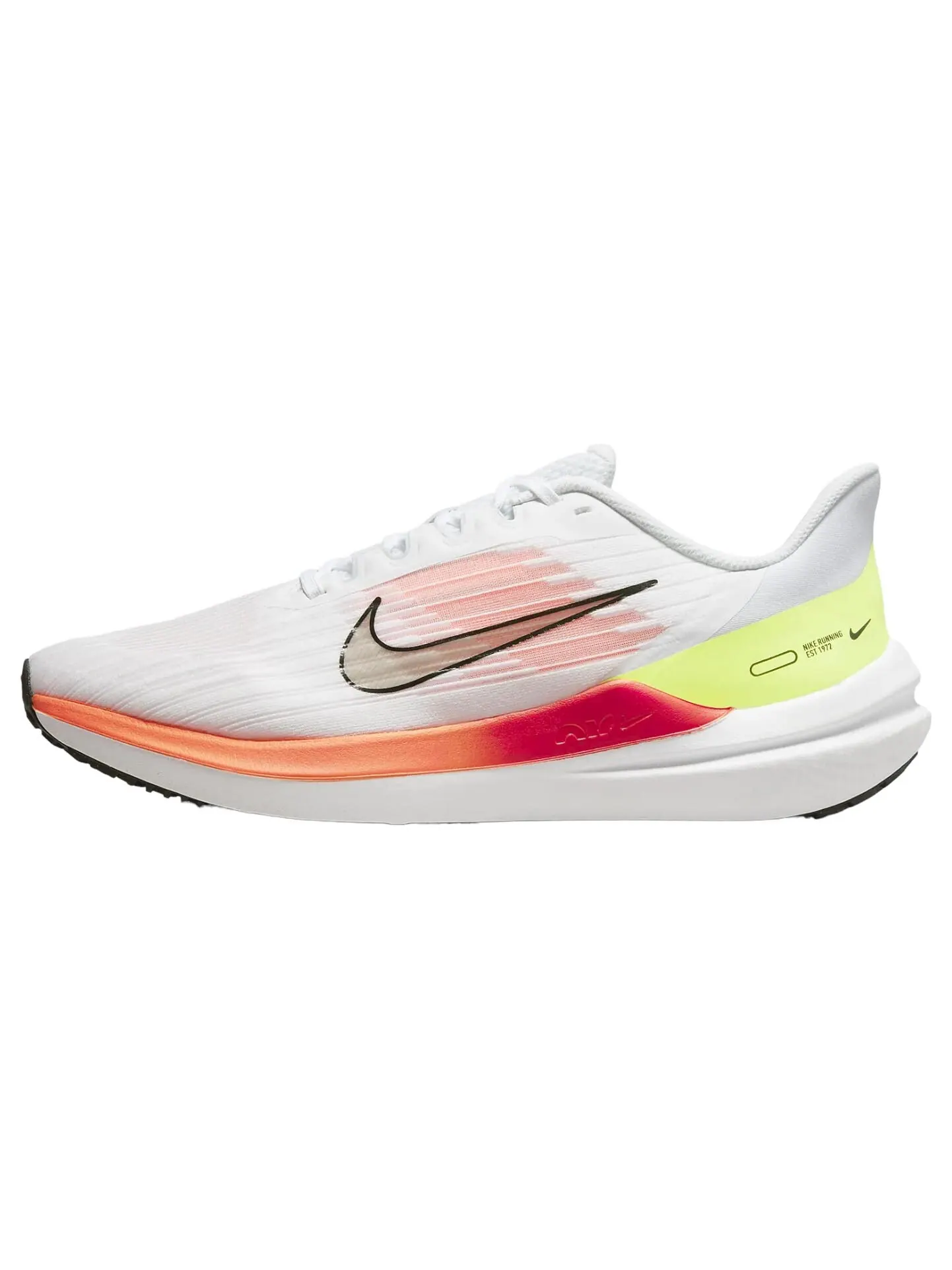 Кроссовки Nike Winflo 9 — изображение 1 из 7, белый/оранжевый