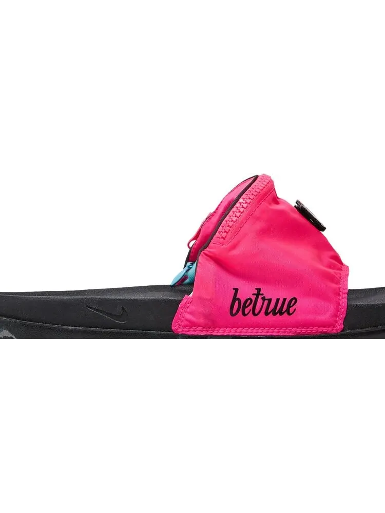 Сандалии Nike OffCourt Slide 'Be True' — изображение 2 из 8, розовый
