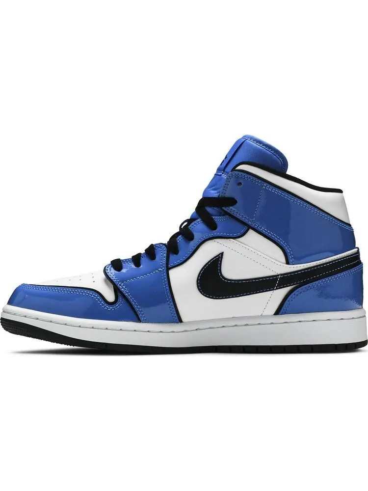 Кроссовки Air Jordan 1 Mid SE Signal Blue — изображение 3 из 8, синий